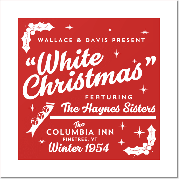 White Christmas Ad (WH) Wall Art by PopCultureShirts